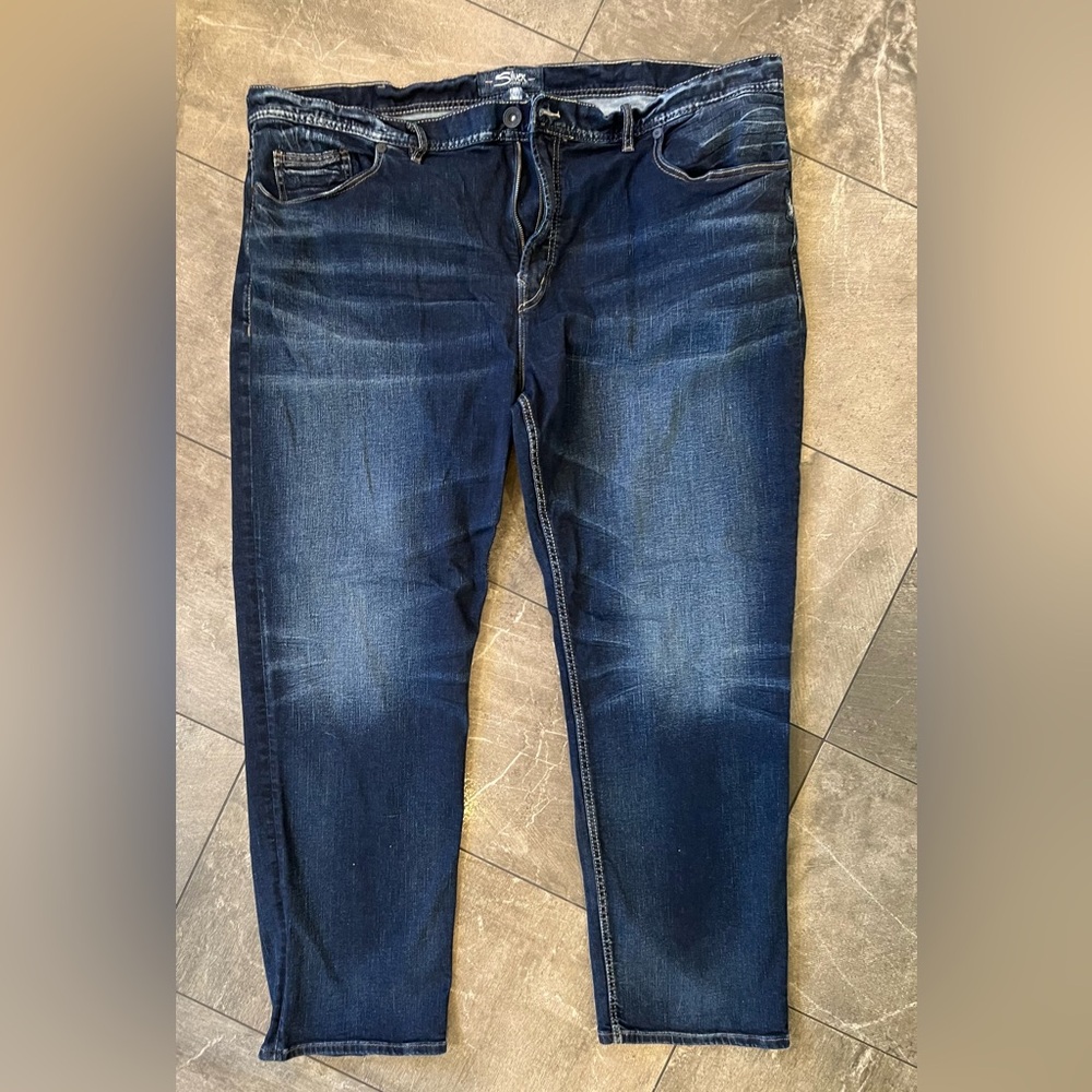 Silver Men's Blue Jeans size w46/L32